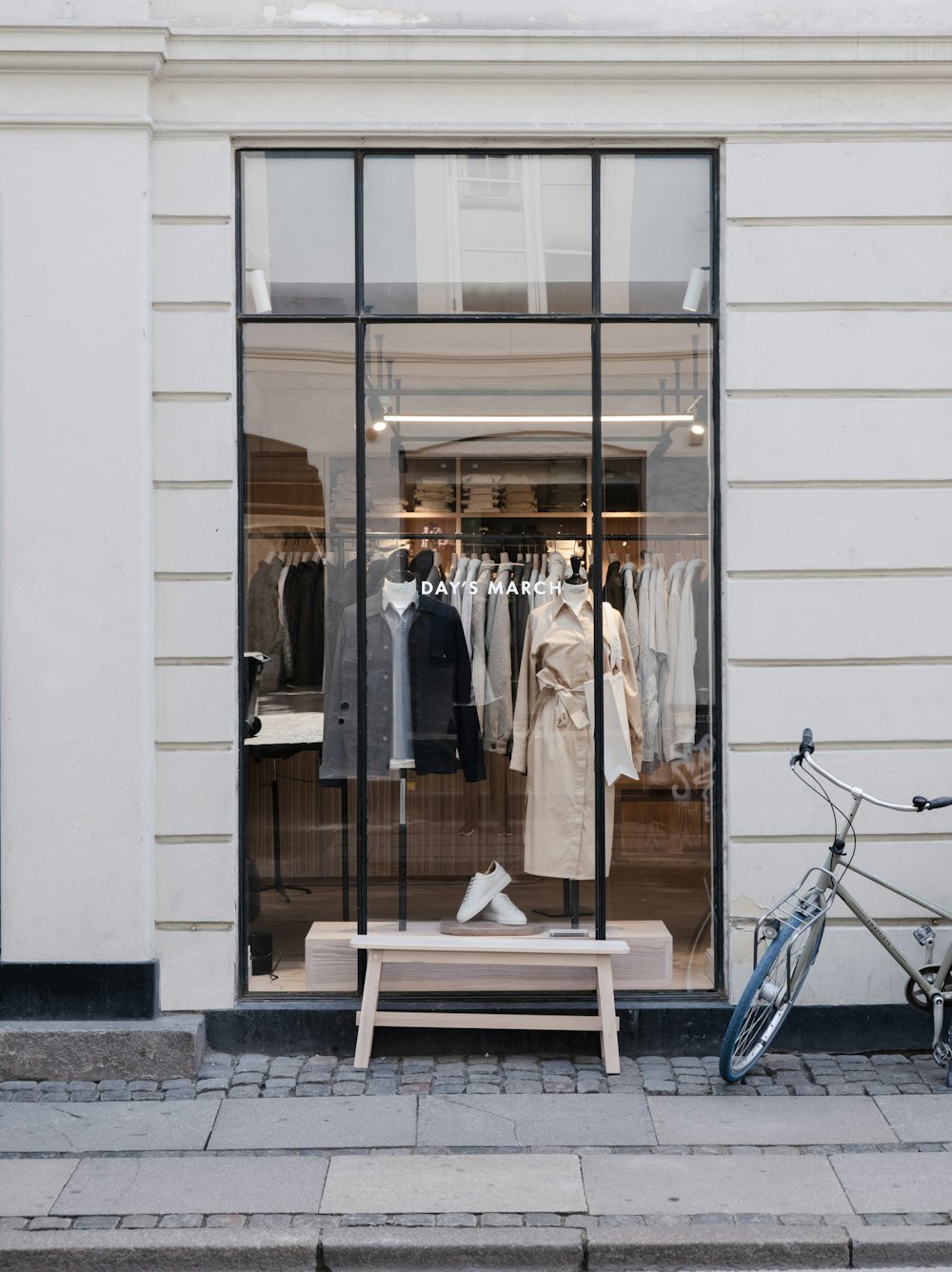 Schaufenster eines Modegeschäfts